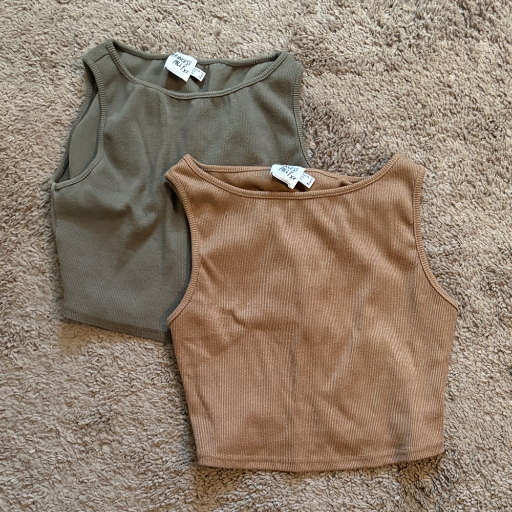 Princess Polly Crop Tanks